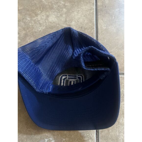 Travis Mathew Flexfit Puff Logo Blue Golf Baseball Cap Hat L-XL - Picture 2 of 4